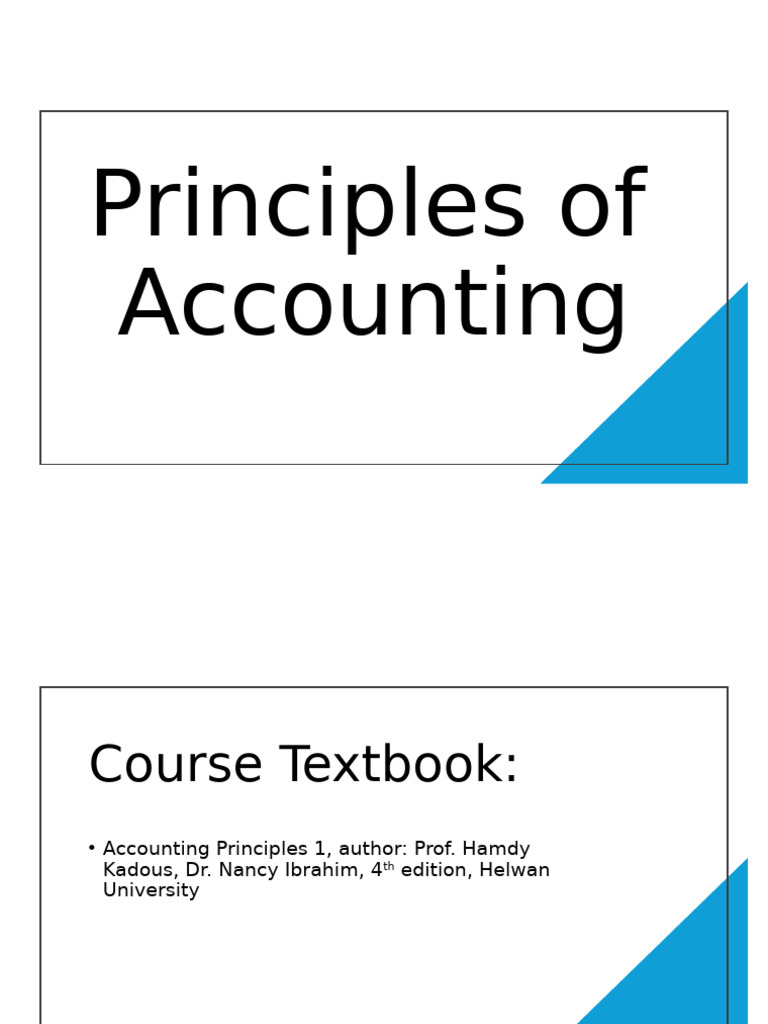 ch1 Lec1 CS | PDF | Generally Accepted Accounting Principles (United ...