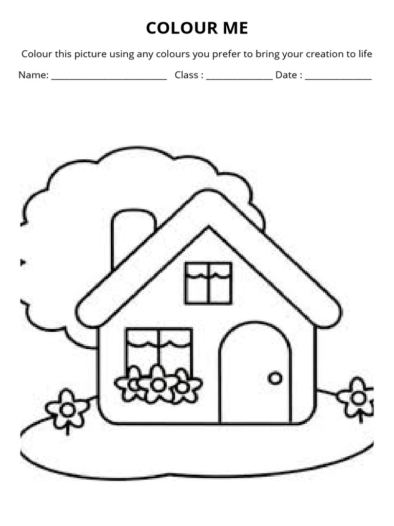 Colour Me: Creative Colouring Activity | PDF
