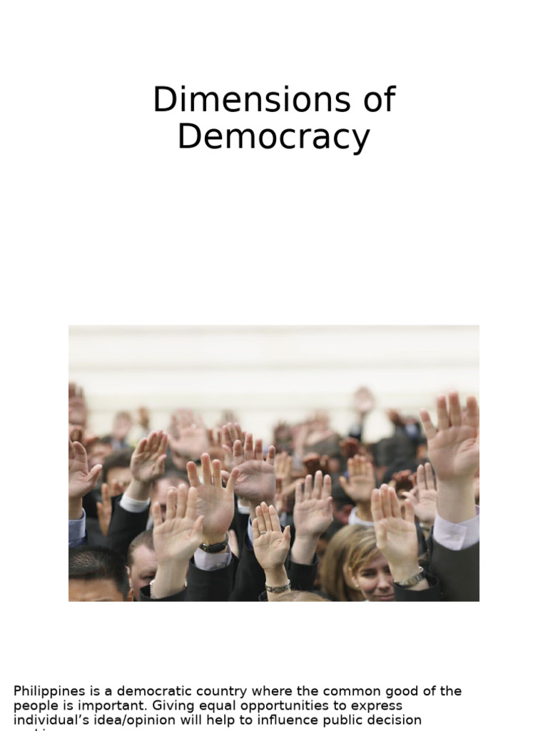 Understanding Democracy in the Philippines | PDF | Democracy ...