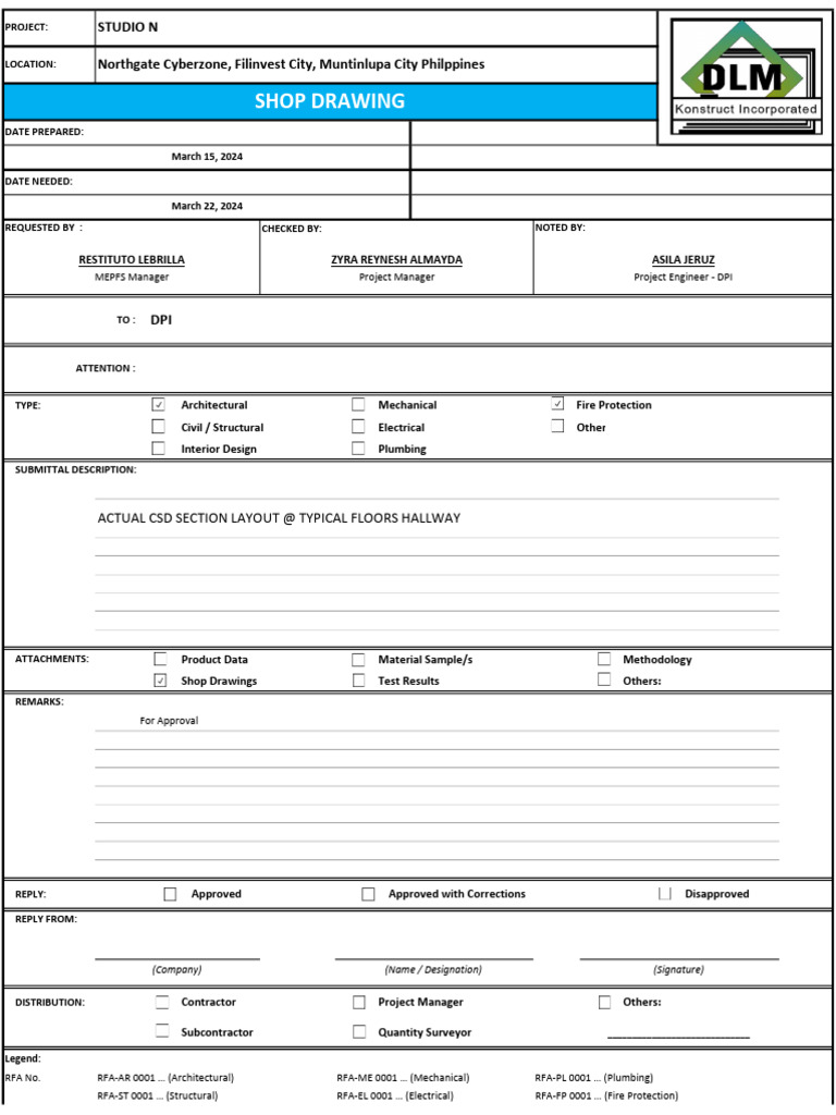 CSD Drawings for Studio N Approval | PDF | Design | Building Engineering