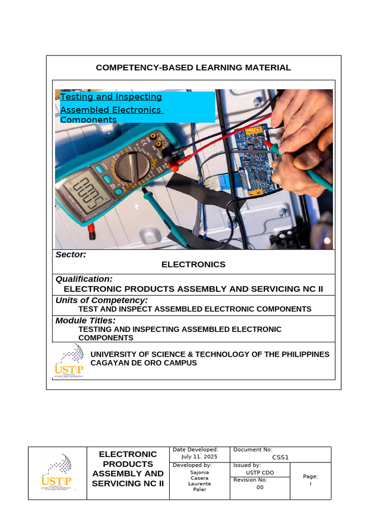 Testing Assembled Electronics Components | PDF | Rectifier ...