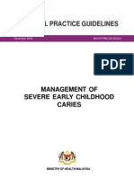 CPG Severe Early Childhood Caries