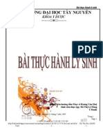 Bài thực hành lí sinh số 1