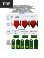Rangos e Insignias Militares RD | PDF