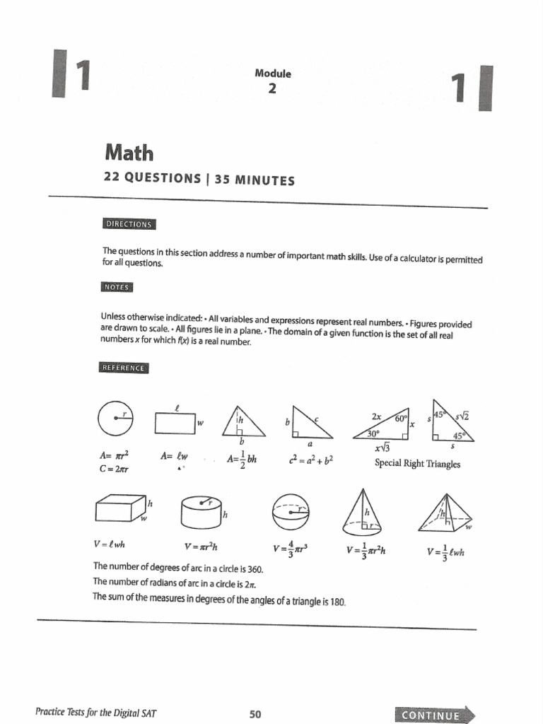 Vtest 1.Math,.Module 2 | PDF
