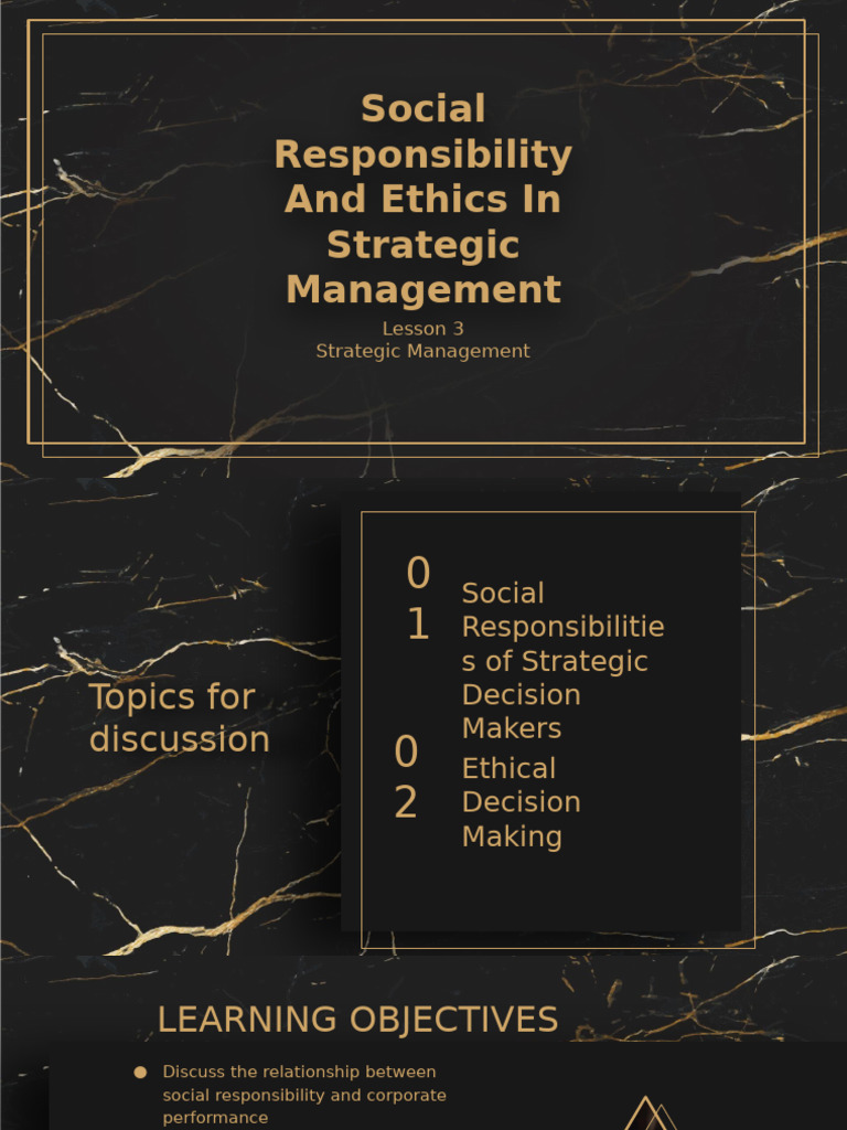 Ethics and Social Responsibility in Management | PDF | Justice | Crime ...