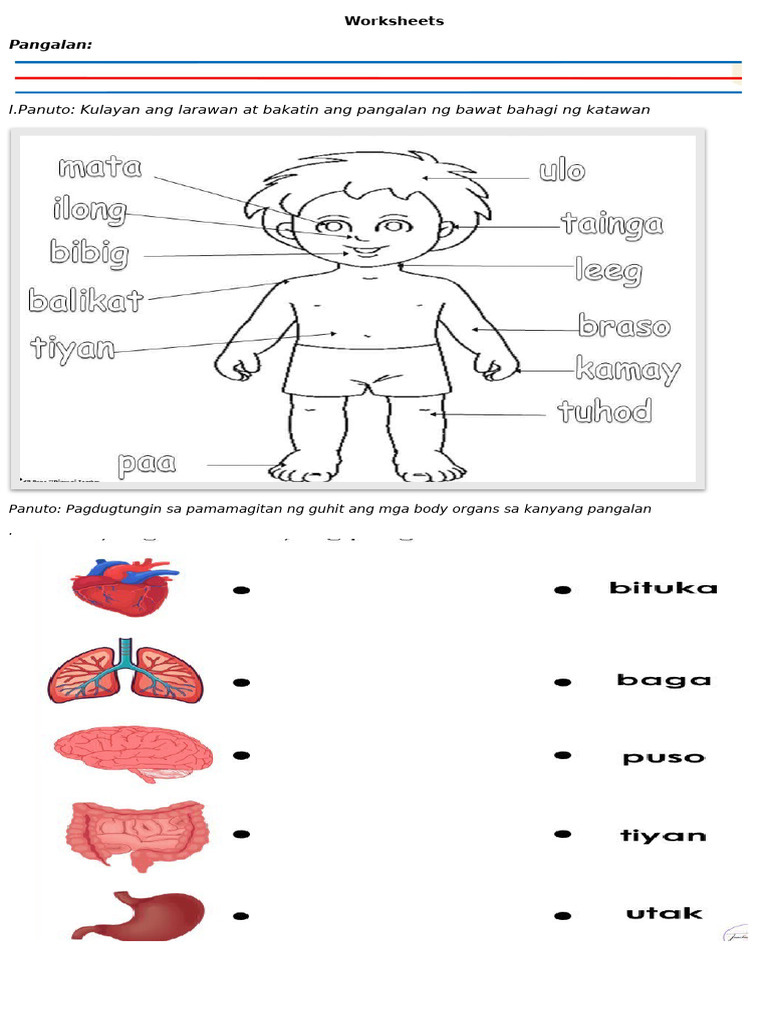 Monday Worksheets | PDF