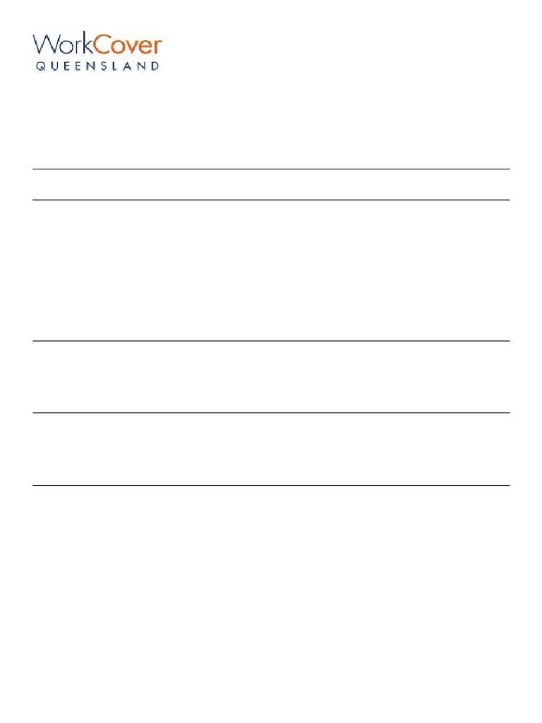 Workers' Compensation Claim Form | PDF | Employment Compensation ...