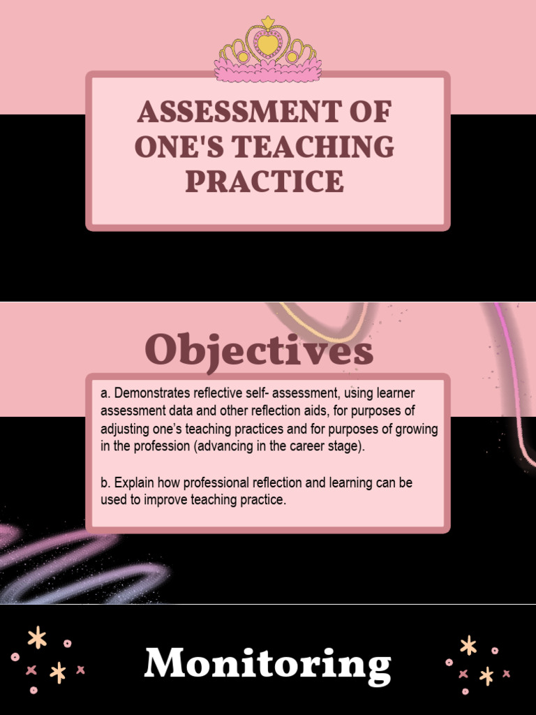 Assessment of Ones Teaching Practice | PDF | Educational Assessment ...