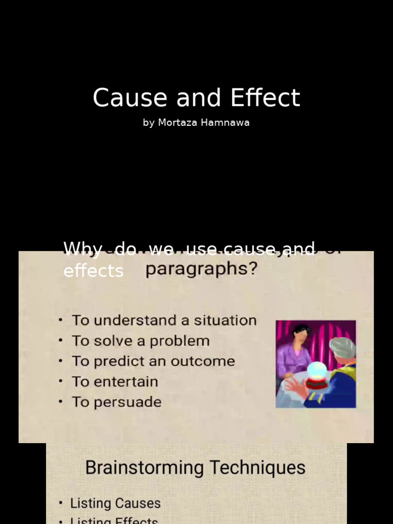 Cause and Effect | PDF