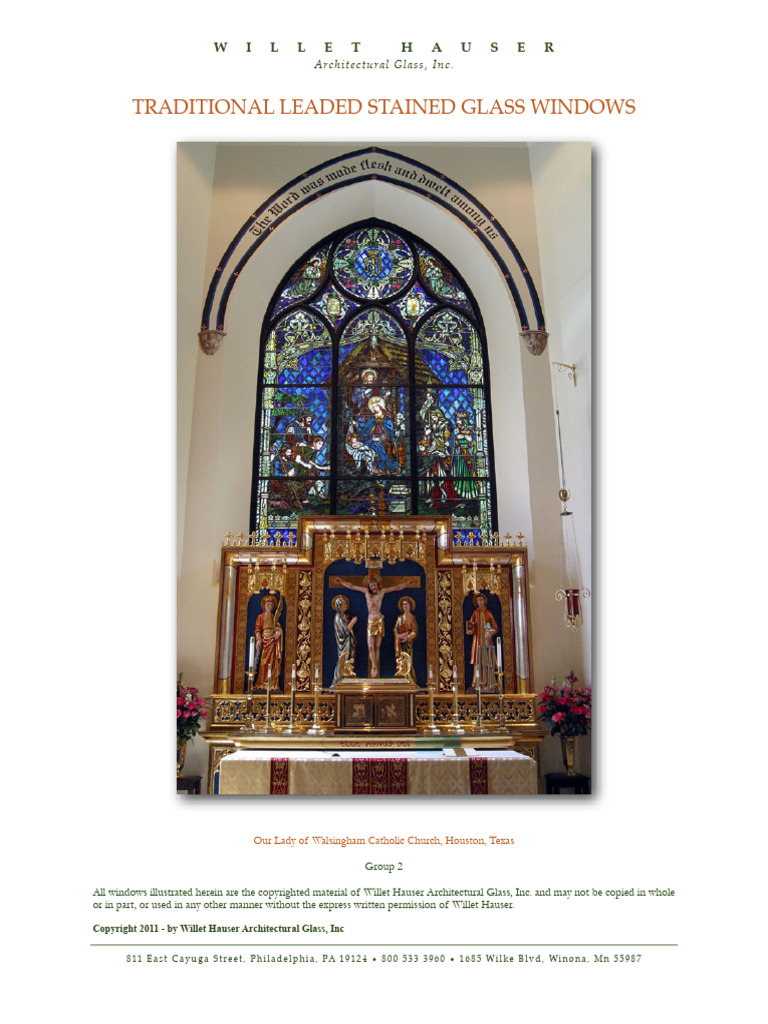 Traditional Stained Glass Examples | PDF | Protestantism | Christian ...