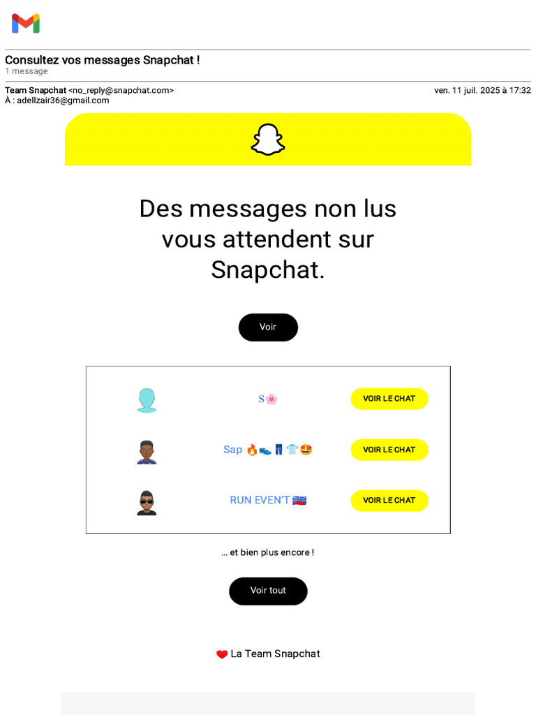 Messages non lus sur Snapchat ! | PDF