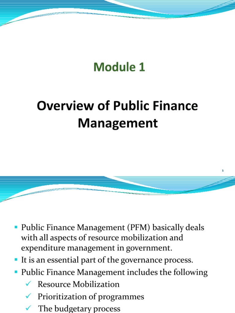 Public Finance Management Overview | PDF | Internal Audit | Audit