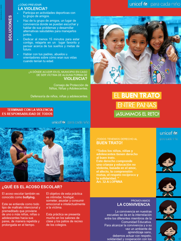 Derecho al Buen Trato Infantil | PDF | Etapas de la vida humana ...