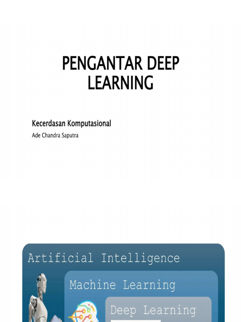 Deep Learning | PDF