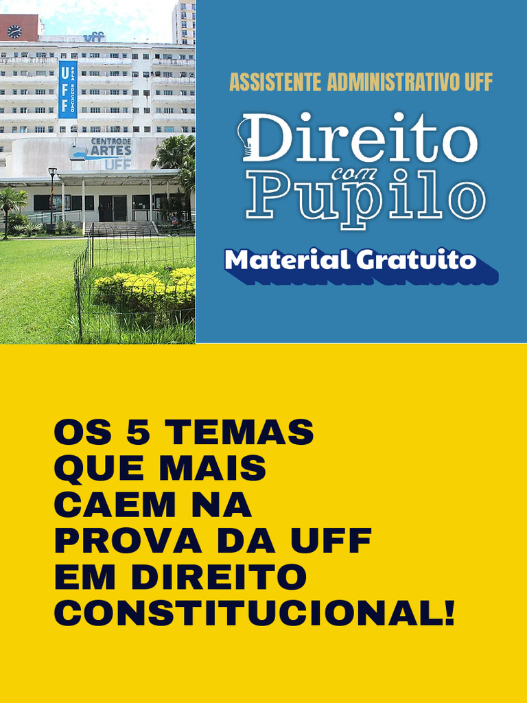 Temas de Direito Constitucional na UFF | PDF | Administração pública ...