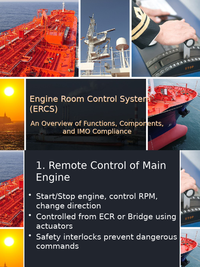 Engine Room Control System ERCS Presentation | PDF