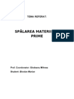 Glodeanu SPĂLAREA MATERIILOR PRIM1