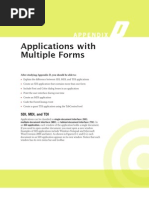 Applications With Multiple Forms: Appendix