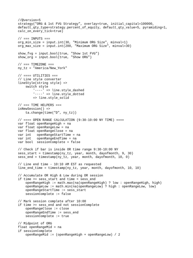 1fvg Indicator - Pine | PDF | Computer Programming
