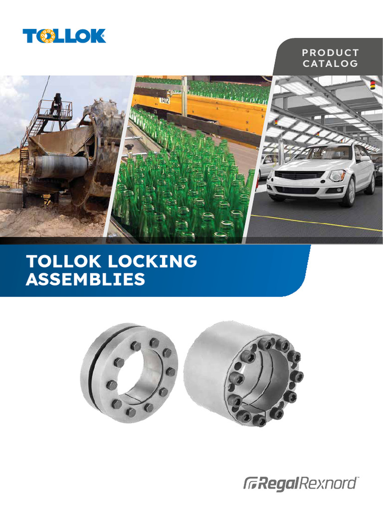 Tollok Locking Assemblies Catalog | PDF | Screw | Mechanical Engineering