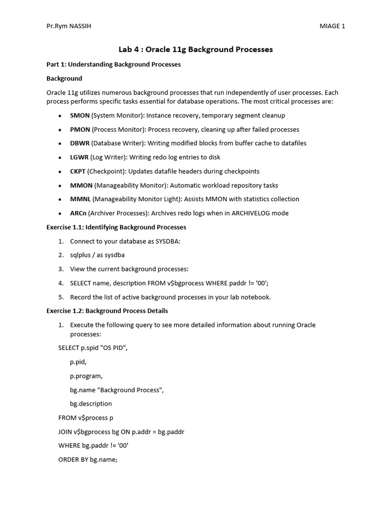 Lab 4 | PDF | Cache (Computing) | Databases