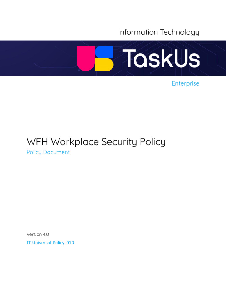 Unauthorized Device Policy Overview | PDF | Computer Security | Security