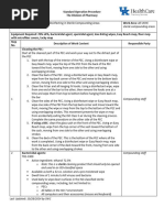 IV Room Standards and Procedures Guide | PDF | Sterilization ...