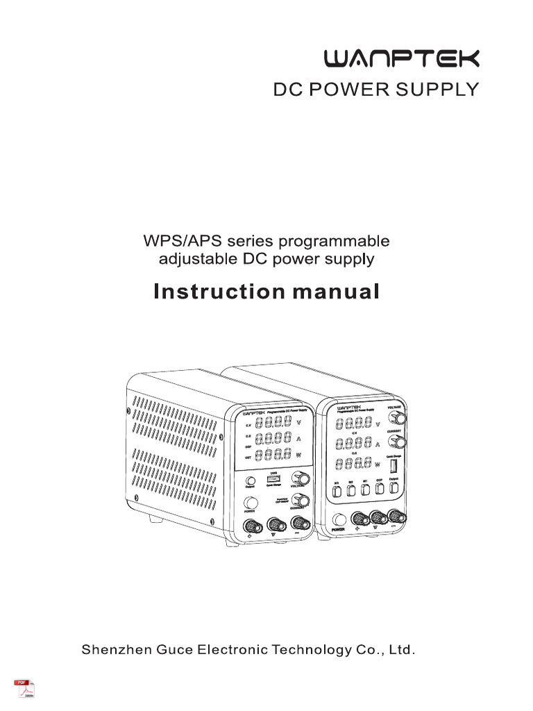 Wanptek DPS Series DC Power Supply | PDF
