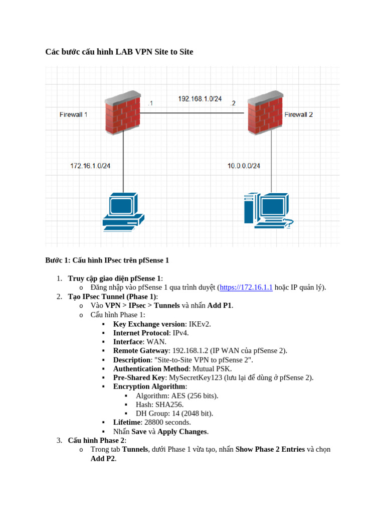 Bài Lab VPN | PDF
