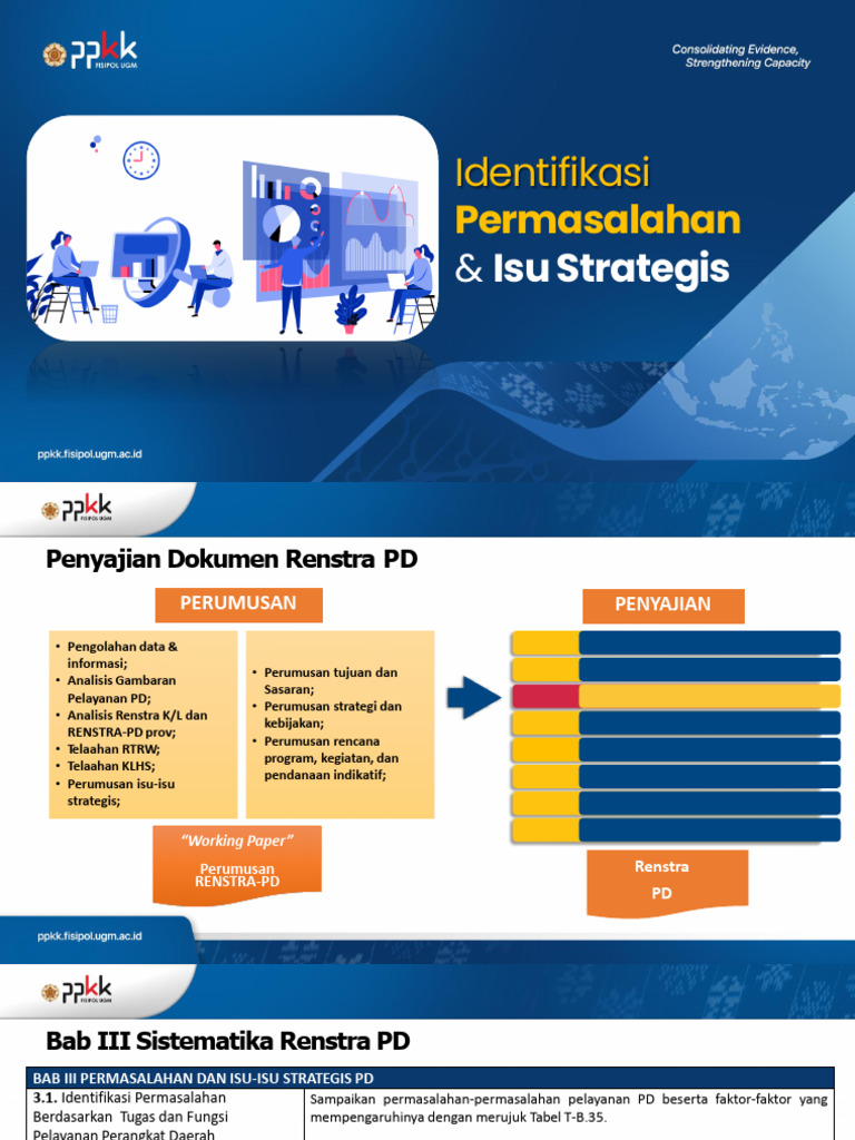 Isu Strategis dalam Renstra Perangkat Daerah | PDF