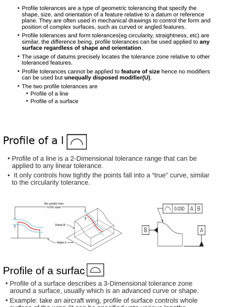 Understanding Profile Tolerances in Engineering | PDF