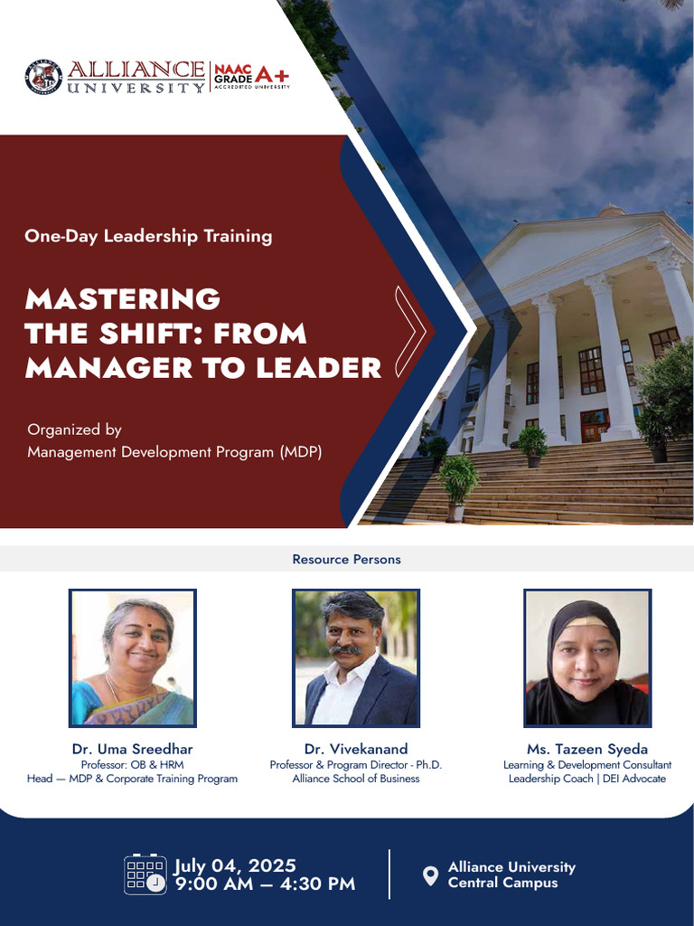 Leadership Skills Training Program | PDF | Leadership | Industrial And ...