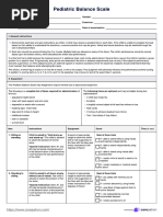 SPPB Protocol and Scoring Guide | PDF | Horse Gait | Foot