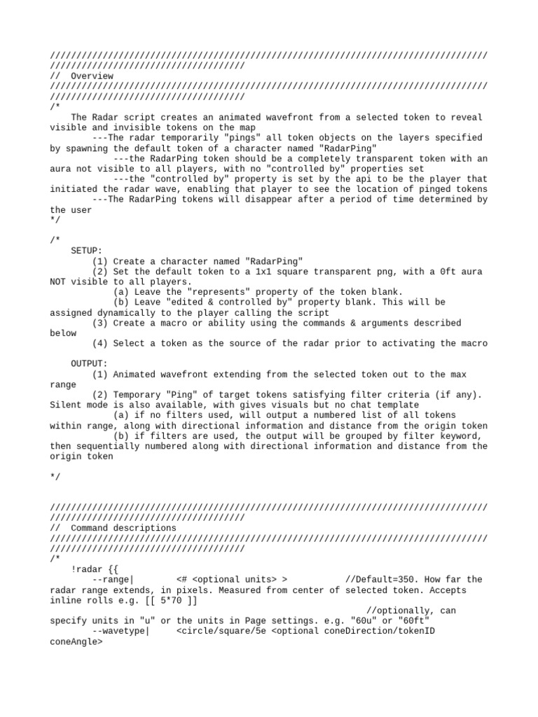 Radar API | PDF | Angle | Elementary Geometry