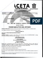 Libro Xviii, Codigo Administrativo, Edomex