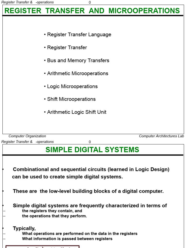 CME2006 L2 CH 4 | PDF | Computing | Computer Architecture