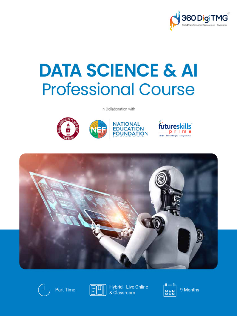 Data Science & AI Professional Course | PDF | Logistic Regression ...