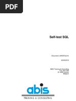 Self Test SQL