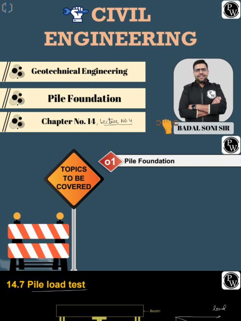 Pile Foundation 04 - Class Notes | PDF
