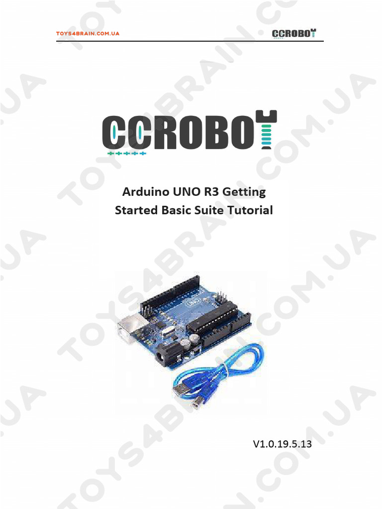 Arduino UNO R3 Beginner's Guide | PDF | Arduino | Ultrasound