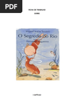 O SEGREDO DO RIO - Ficha de Trabalho