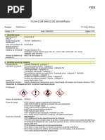 Ficha de Segurança Óleo Diesel S500 Petrobras | PDF | Águas residuais ...