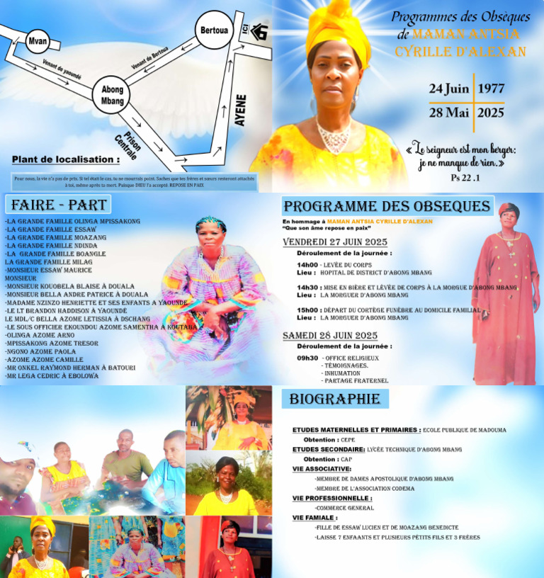 Programme de Deuil Antsia | PDF