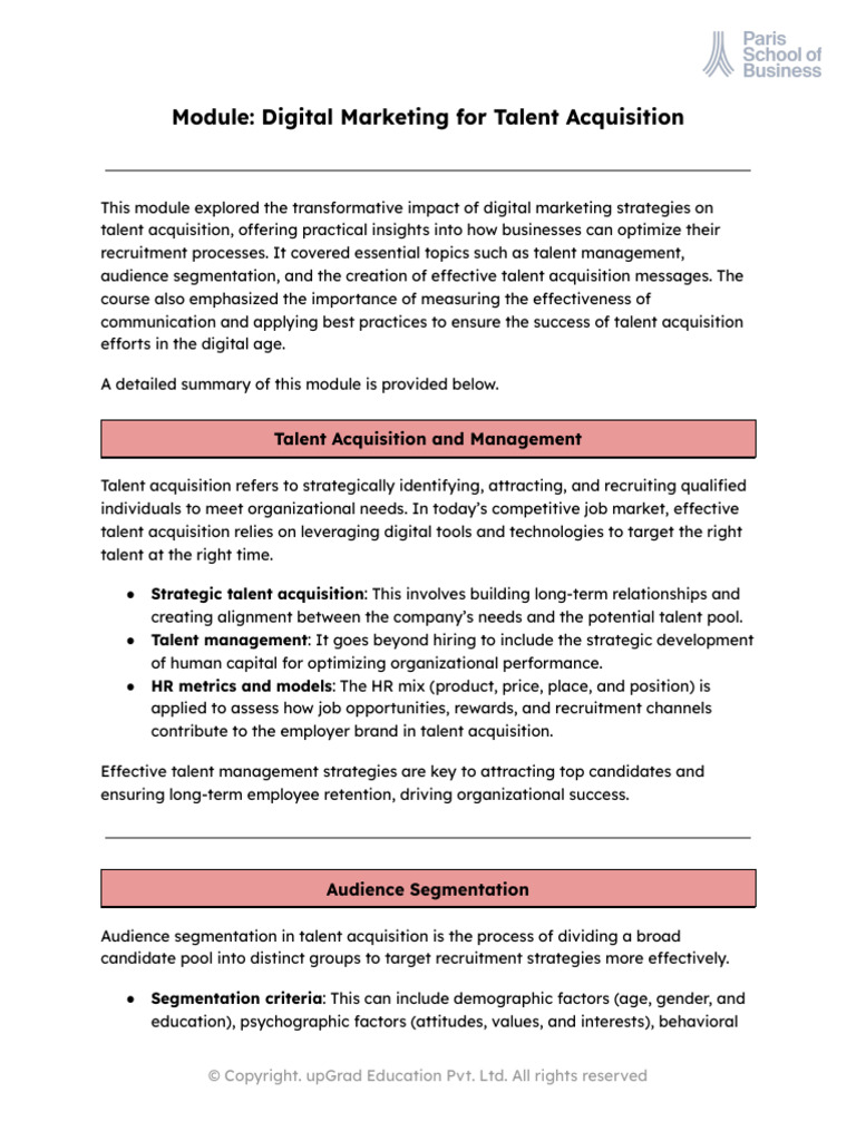 Module+3 +Digital+Marketing+for+Talent+Acquisition +Summary+Document ...