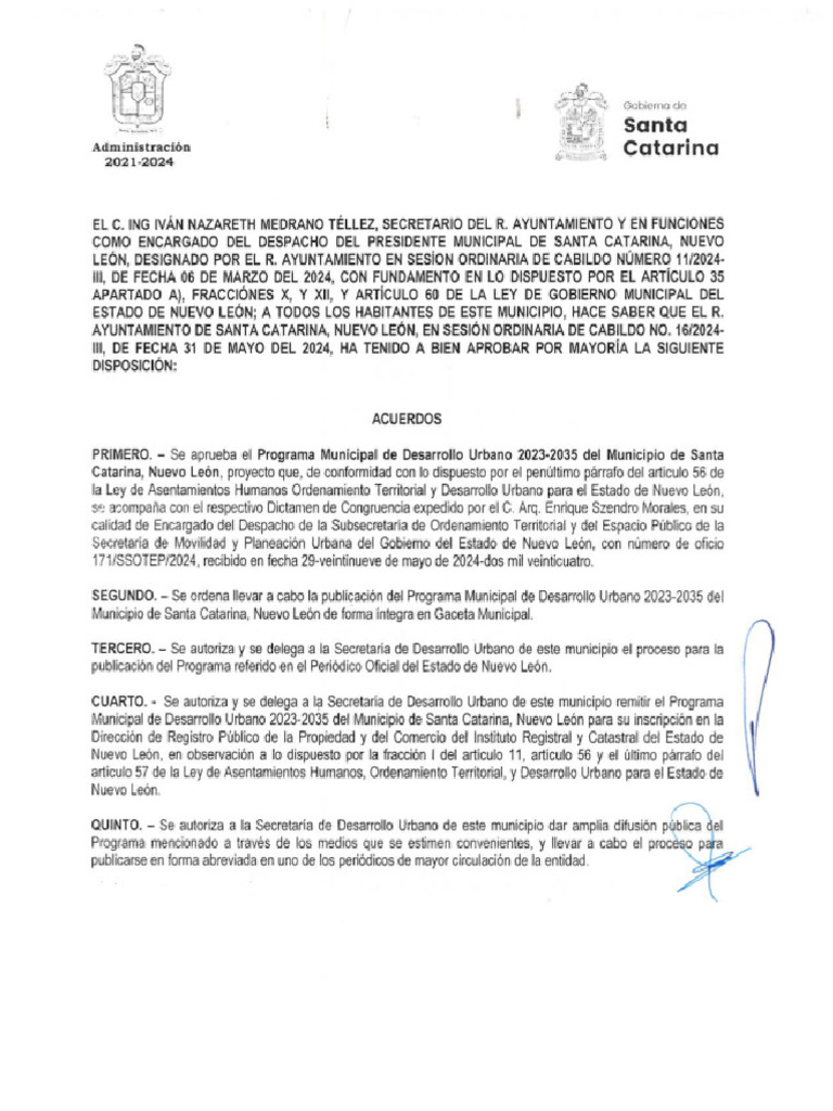 Pmdu 2023-2035 | PDF