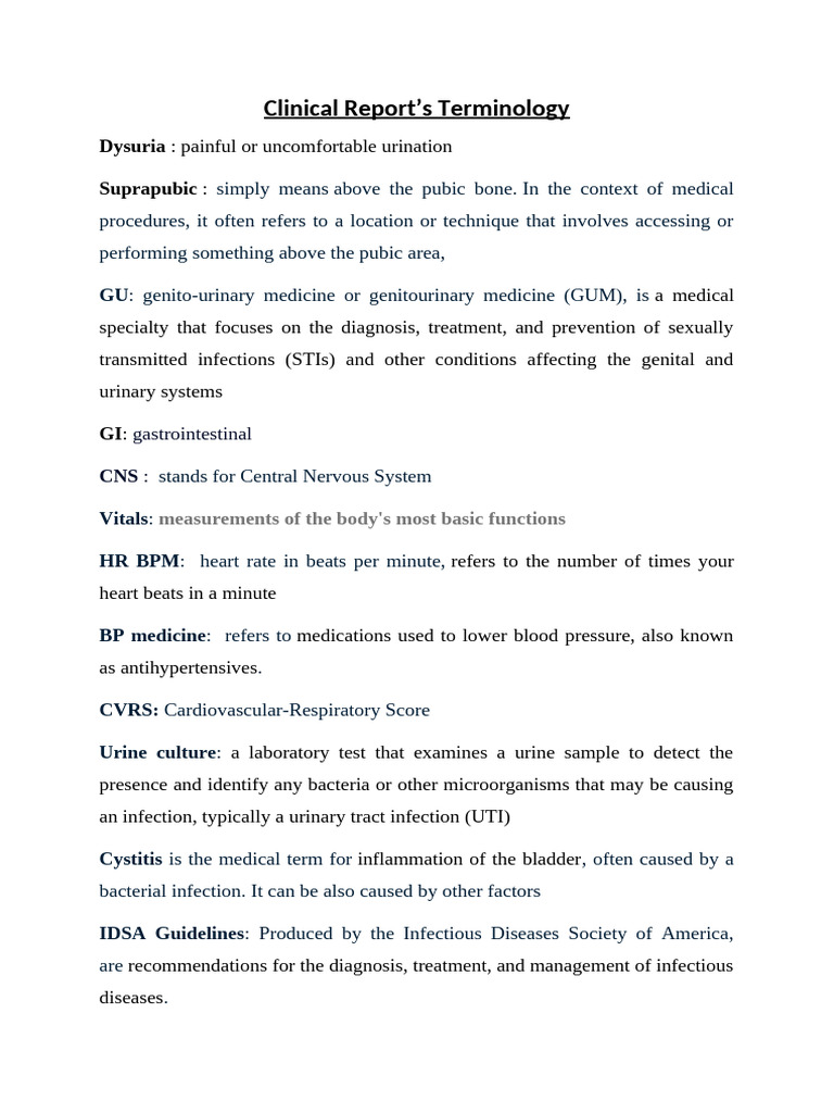 Terminology | PDF
