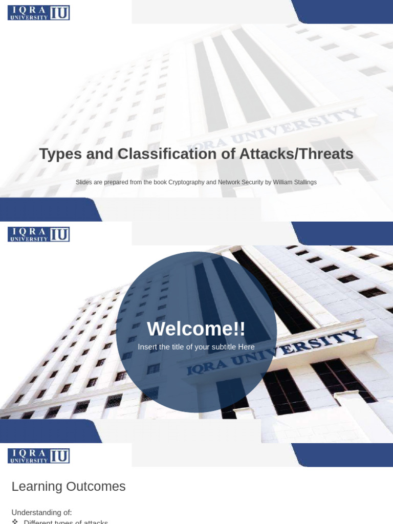 Types and Classification of Cyber Attacks | PDF | Denial Of Service ...