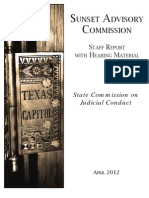 State Commission On Judicial Conduct Report