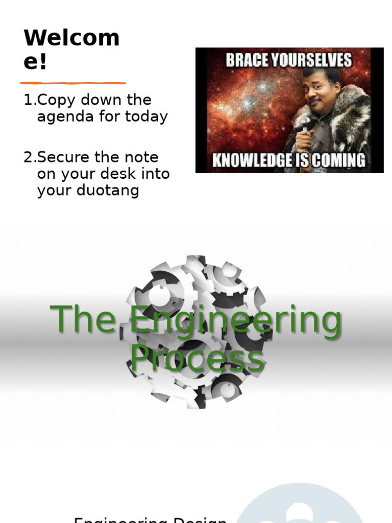 The Engineering Process - Lesson #1 | PDF